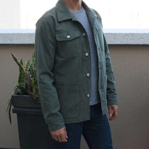 Gustin Army Bull Denim Chore Coat